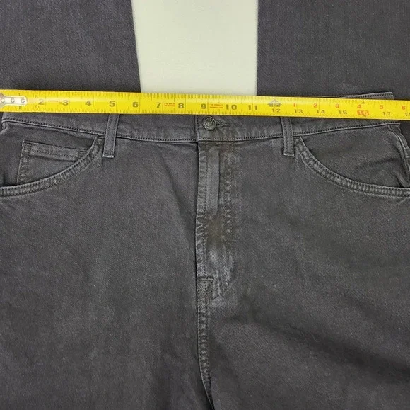 7 For All Mankind Black Tall Boot Distressed Style Denim Jeans - Picture 7 of 11